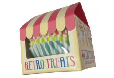 Creative Tops Retro Treats Cupcake Cases x 100 